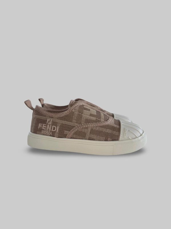 FENDI slip-on FF beige