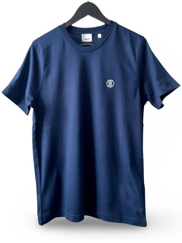 BURBERRY T-SHIRT NAVY BLUE