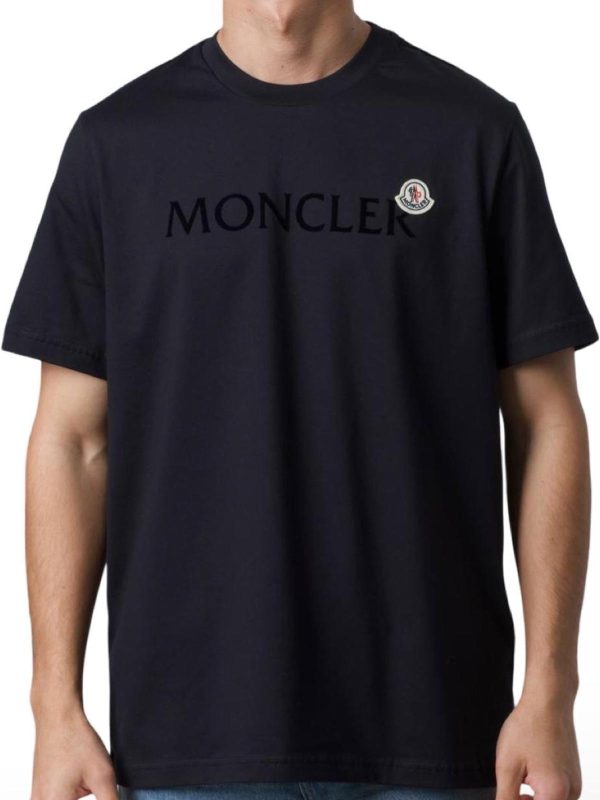 MONCLER T-SHIRT BLACK
