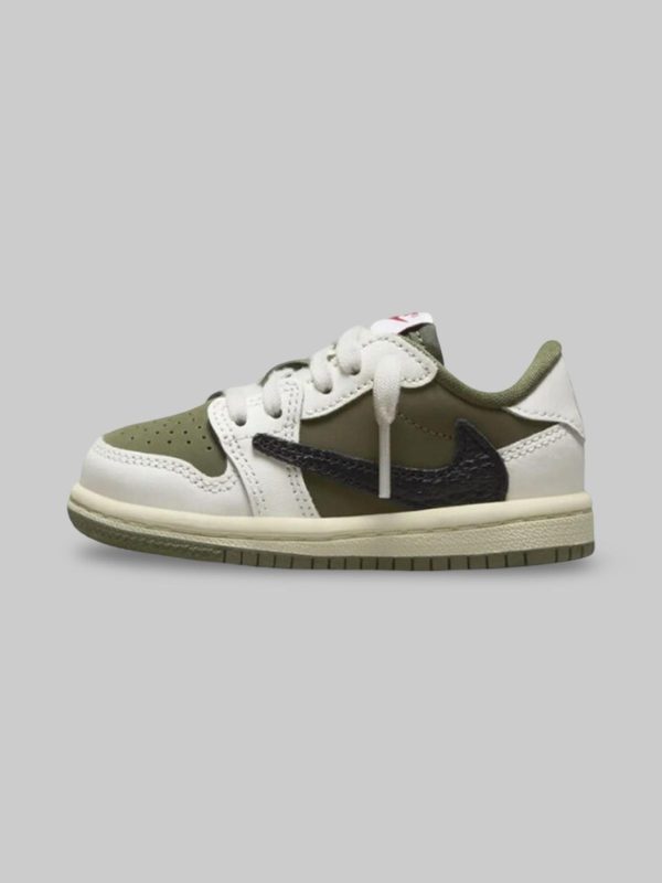 Jordan 1 Retro Low Travis Scott Med Olive