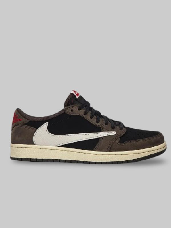 TRAVIS SCOTT X AIR JORDAN 1 LOW  MOCHA