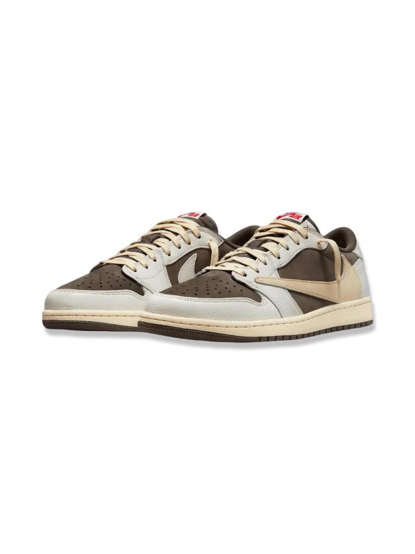 TRAVIS SCOTT X AIR JORDAN 1 LOW REVERSE MOCHA