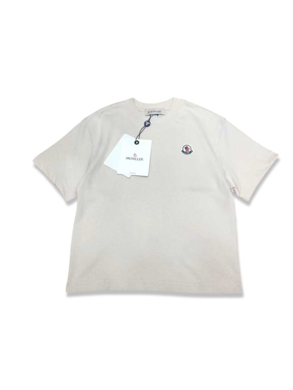 Moncler T-shirt light beige