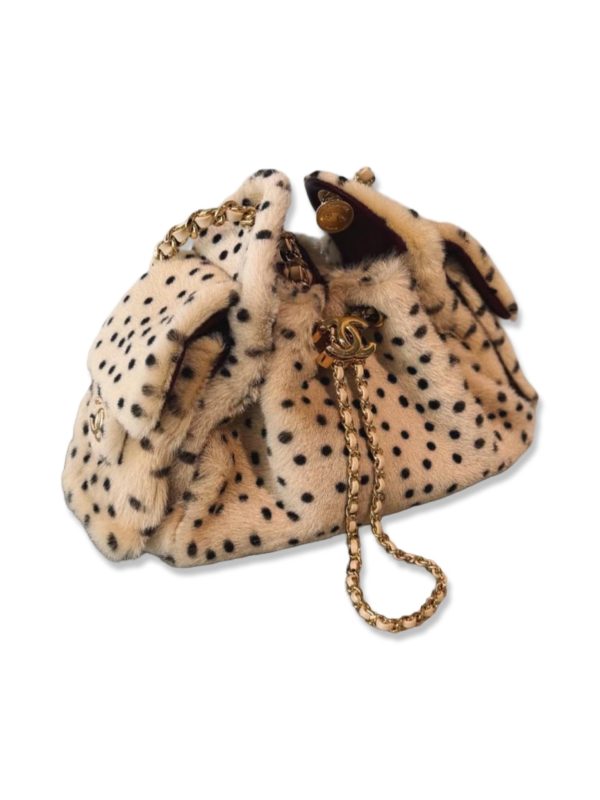 Chanel 25 Mini Handbag spotted pony-hair