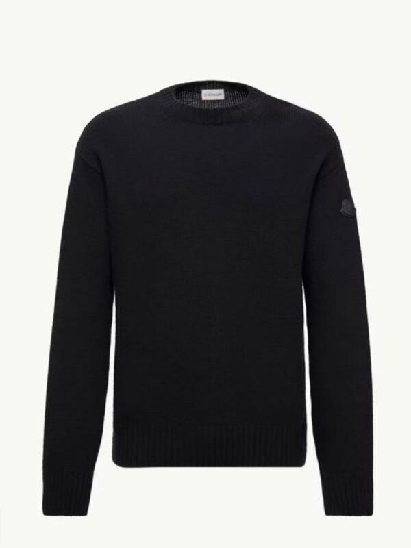 Moncler Wool Jumper Black