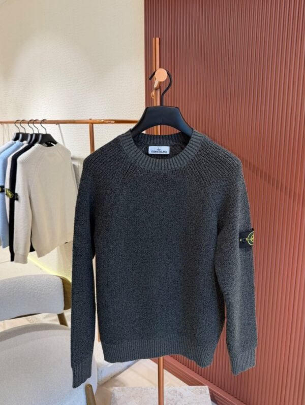 Stone Island Crewneck Sweater Dark Grey